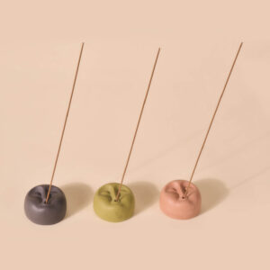 Porta incienso ``Luna´´ TERRACOTTA